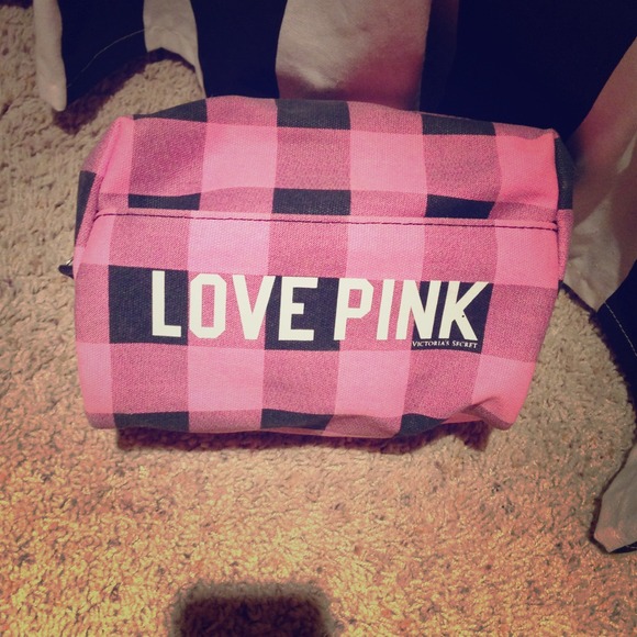 ON HOLD Love Pink Victoria's Secret cosmetic bag