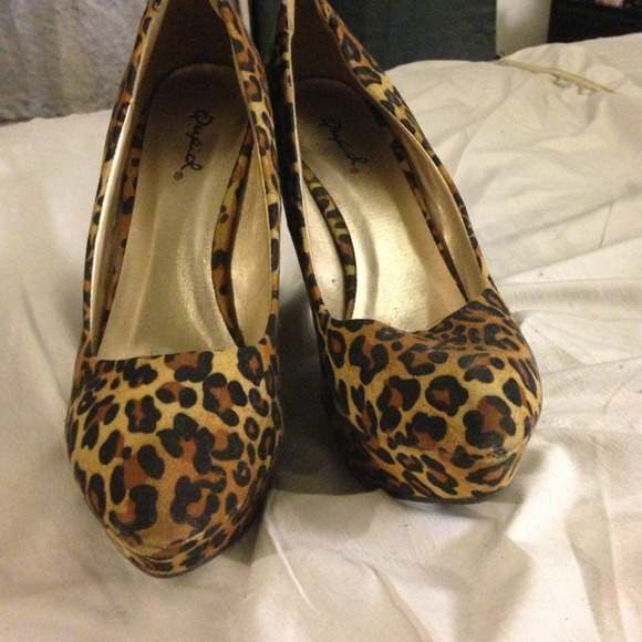 Leopard wedges - Picture 2 of 2