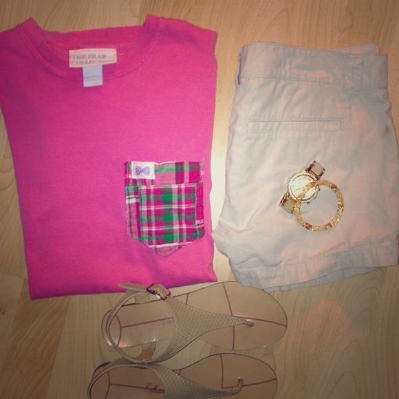 SOLD!💟Pink frat collection t shirt :)