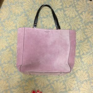 Lavender, suede, Genuine Kate spade handbag