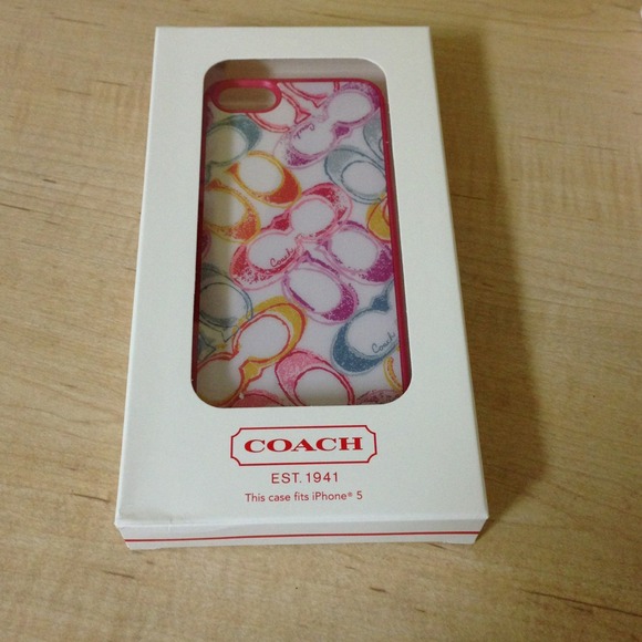 ❌SOLD❌Authentic Coach IPhone 5 case