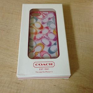 ❌SOLD❌Authentic Coach IPhone 5 case