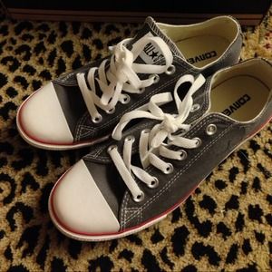 Grey Converse - Brand New!