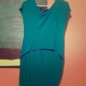 Perfectly Teal Hi-Lo Shirt  only been worn twice!