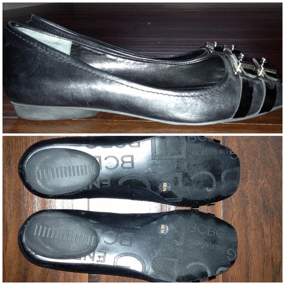 BCBGeneration peep toe flats - Picture 3 of 4