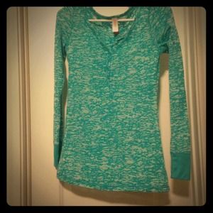 Turquoise Burn Out!! Worn one Time!!