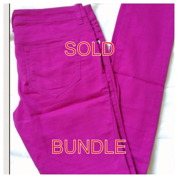 RESERVED - BUNDLE Purple jeans