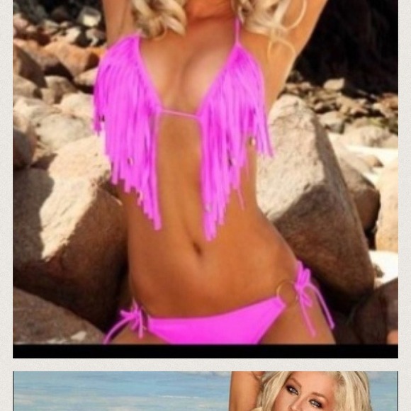 Pink bikini set Large