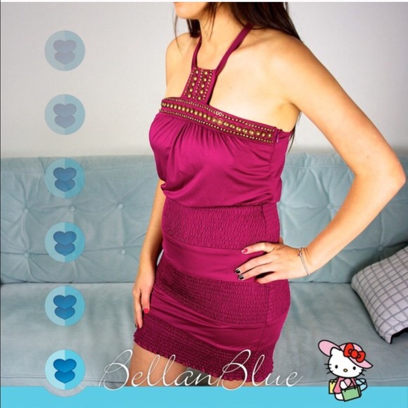 🎉HP 12/23🎉 - The OH LA LA burgundy dress - Picture 2 of 4