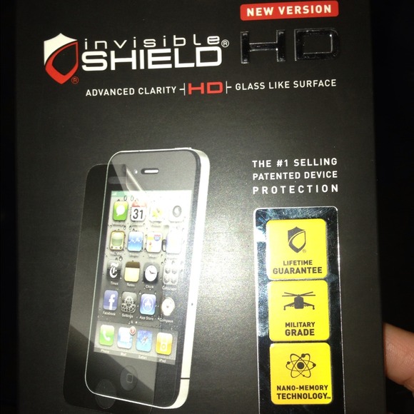 🚨SOLD🚨 Zagg Invisible Shield HD for IPhone 4/4S