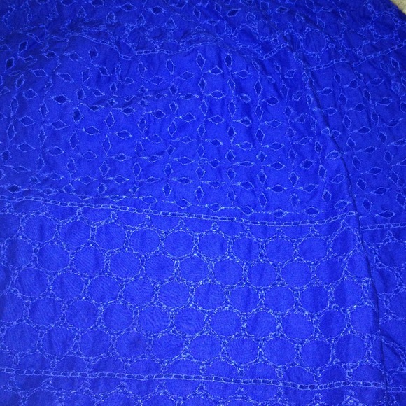 Bundled!! Eyelet Blue Skirt - Picture 2 of 4