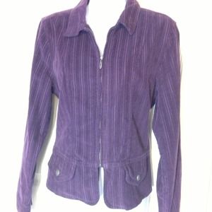 5 piece Bundle: Dark purple corduroy jacket