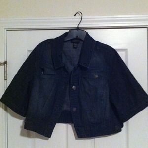 SOLD !!!!!! Crop Denim Jacket