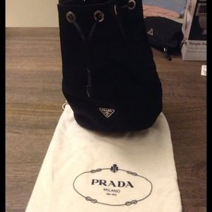 Black Little Prada bag ( nylon drawstring pouch)