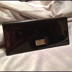 'Double Take' Wallet in ebony