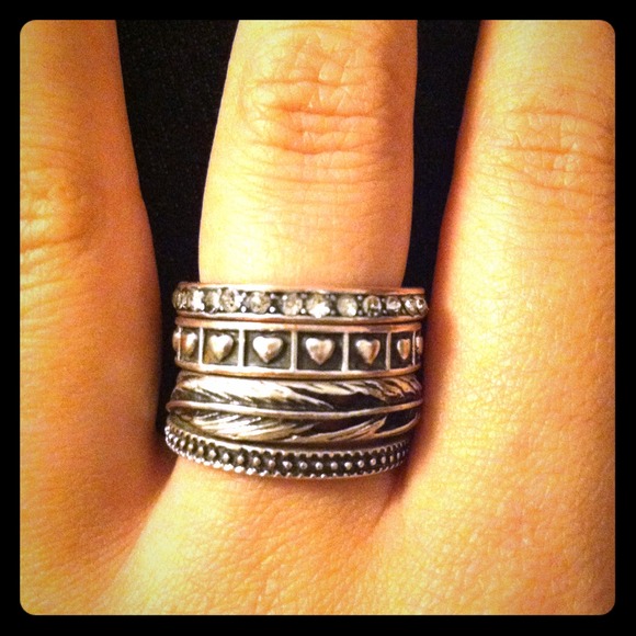 4 piece ring set
