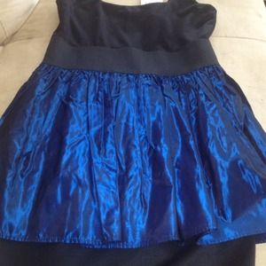 Love.. Aday Little black and blue dress