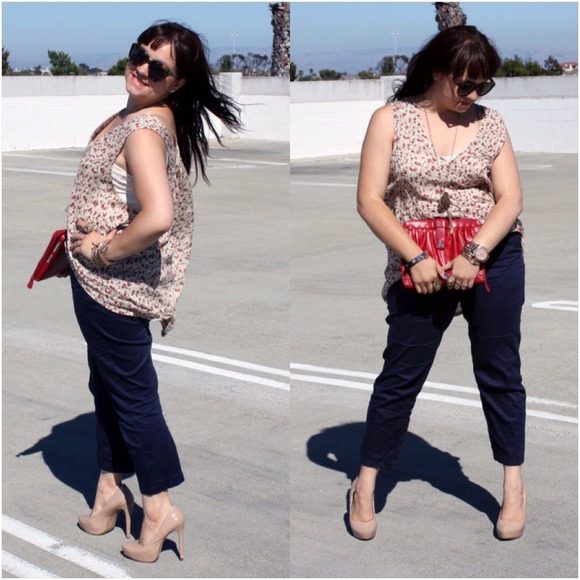 Hurt & Rescue Tops - Floral High-Low Tank
