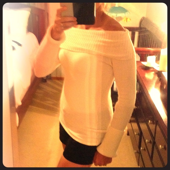 *RESERVED for Emily* Off the Shoulder Sweater