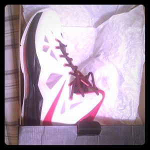 Lebron James x. White and red!