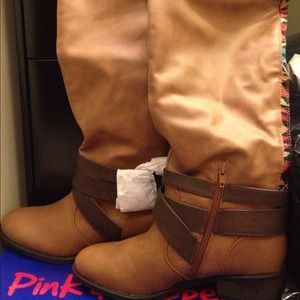 Cute "Racer" Riding Boots