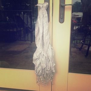 Sparkly Silver Scarf Sparkly Silver Scarf