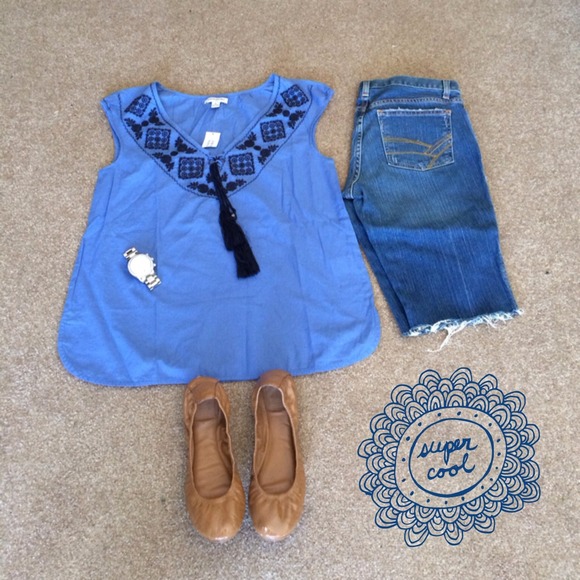 Banana Republic Tops - 🎀SOLD IN BUNDLE🎀🎉HOST PICK🎉💙Boho Chic Top💙