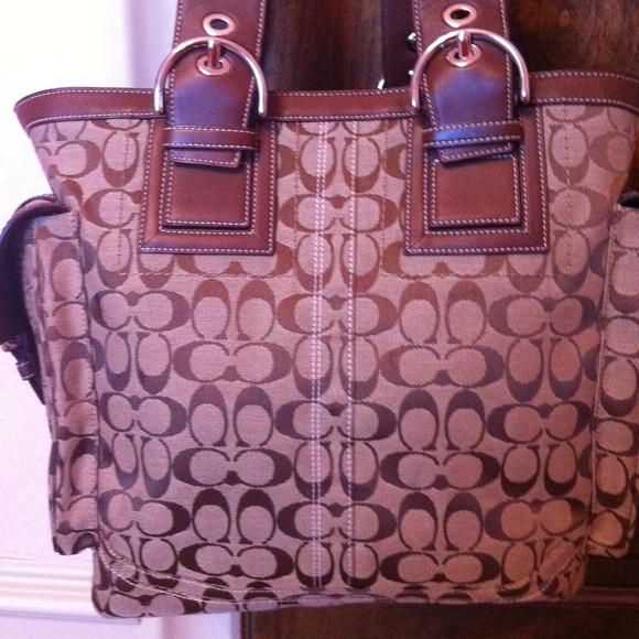 Coach Tote/Diaper Bag - Picture 2 of 3