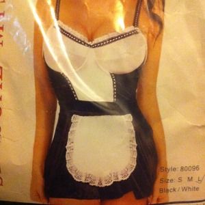 Brand new French maid sexy costume- on hold !'n