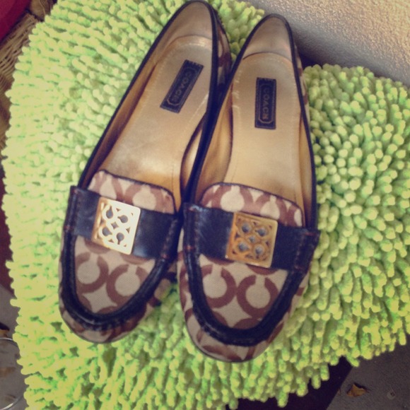 Reduced price Coach loafers size 8.5used