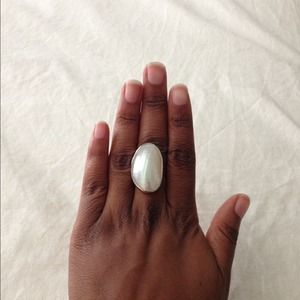 Mother of pearl ring