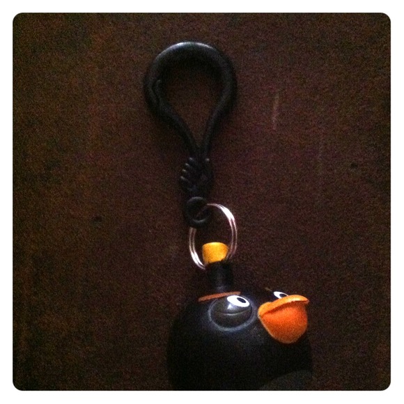 Angry birds key chain