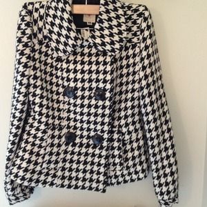 Tulle Houndstooth Coat!!
