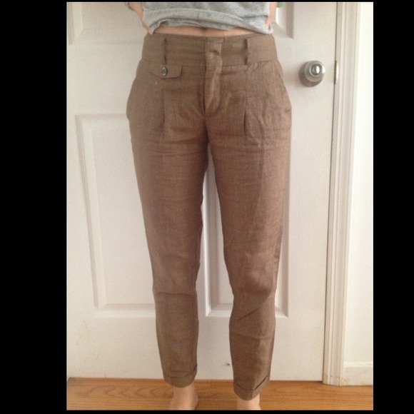 High rise zara pants. NO TRADES. - Picture 3 of 3