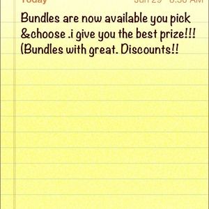 Bundles special 😘