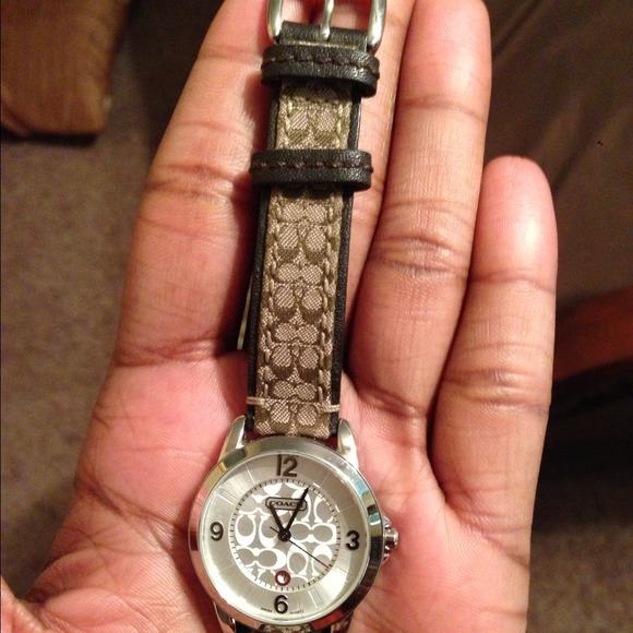 Authentic coach watch