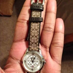 Authentic coach watch