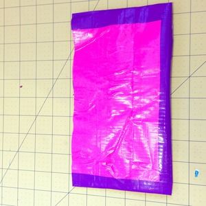 A make up holding pouch