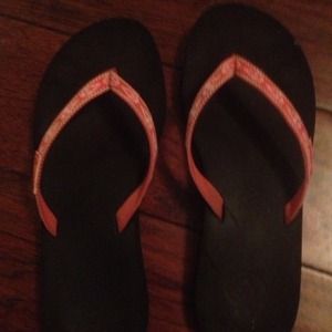 Pink Reef Flip Flops