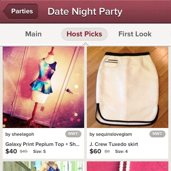 🔴SOLD🔴🎀HOST POCK🎀J. Crew Tuxedo skirt - Picture 3 of 3