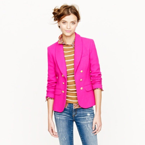 <SOLD>J. Crew Crepe Shawl Blazer