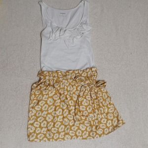 American Eagle Floral Skirt