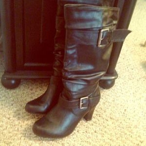 Madden Girl by Steve Madden upper calf high boots