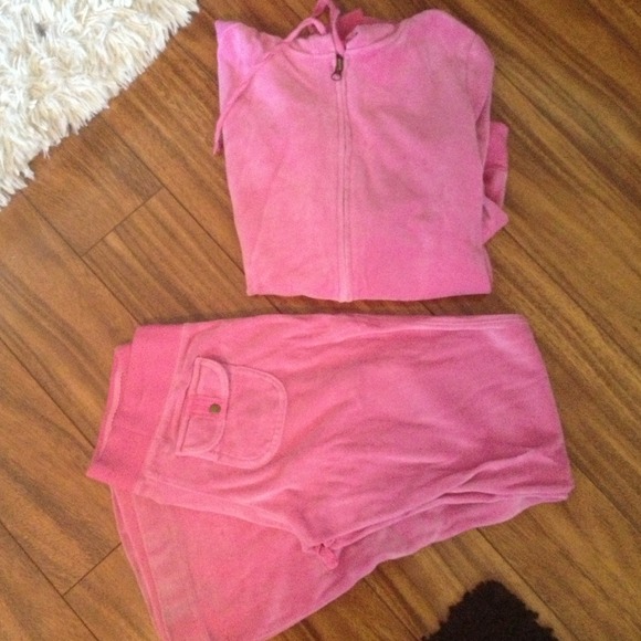 Pink warmup outfit comes with Jacket and pants!