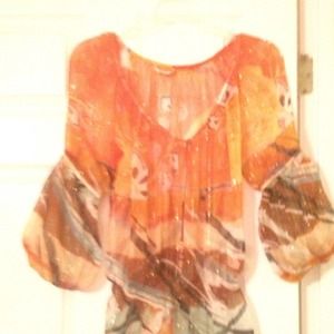 **REDUCED**Sheer Blouse