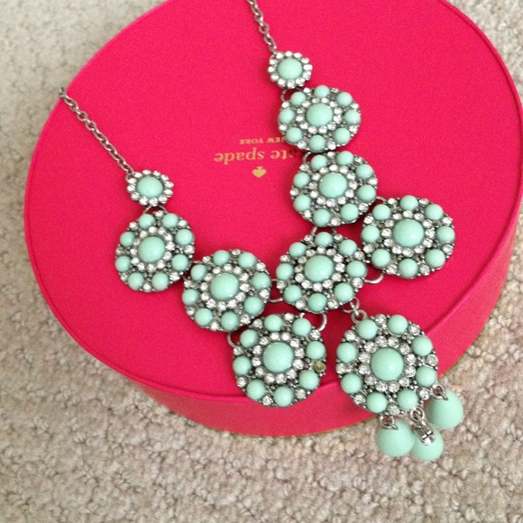 Jewelry - Mint Bauble Sparkle Necklace