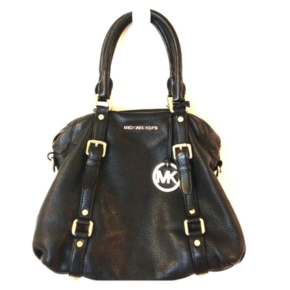 Authentic Michael Kors Large Bowling Satchel