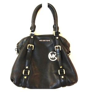Authentic Michael Kors Large Bowling Satchel