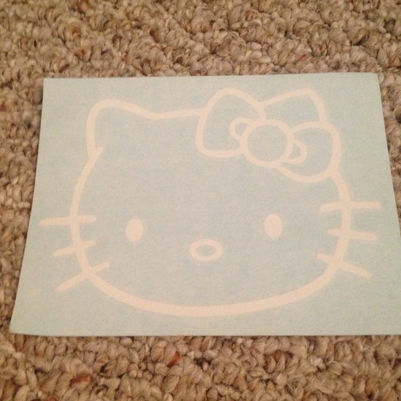 Hello Kitty vinyl window decal for car. - Picture 1 of 1