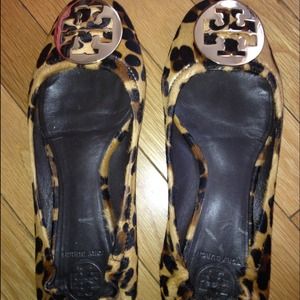 Tory Burch Reva Ballet Leopard